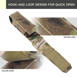 TKO Bolsa Táctica MOLLE Organizador Expandible para Chaleco Caza