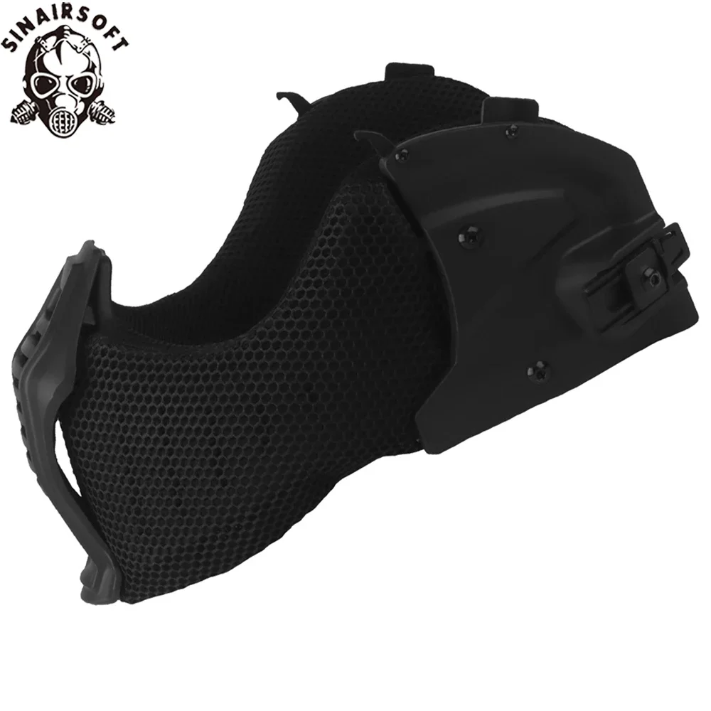Protector bucal táctico Wendy para casco, airsoft y paintball