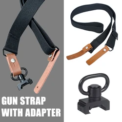 Soporte táctico giratorio para correa de rifle, riel de 20 mm