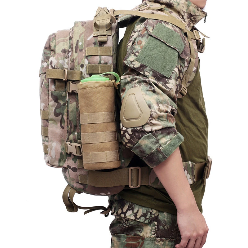 Funda MOLLE táctica para botella – Camping senderismo pesca caza - imagen 2