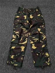 Conjunto táctico camuflaje multibolsillos hombre, chaqueta antidesgarro