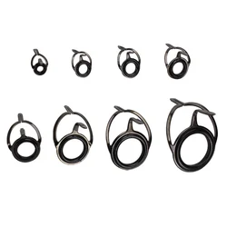 Anillos de ojo para caña pescar – Set 8 acero inoxidable