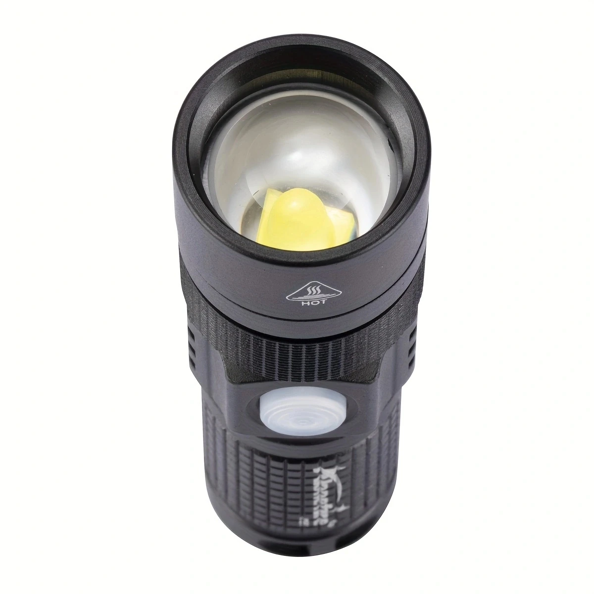 Linterna táctica LED recargable con zoom y enfoque ajustable - imagen 4