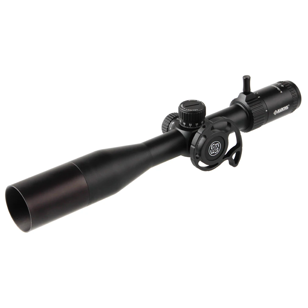 Retícula y enfoque en miras de rifle