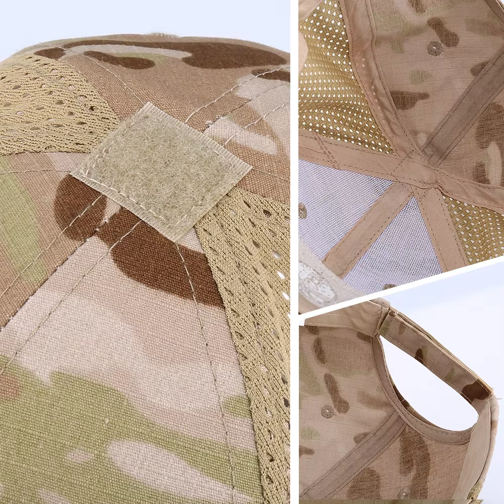 Gorra táctica JIUSUYI militar operativa outdoor - Negro reversible - imagen 3