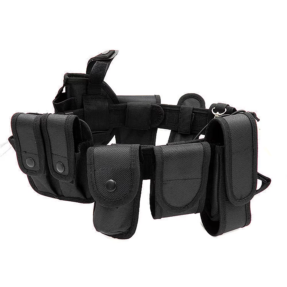 Cinturón táctico MOLLE impermeable para guardia seguridad - imagen 4