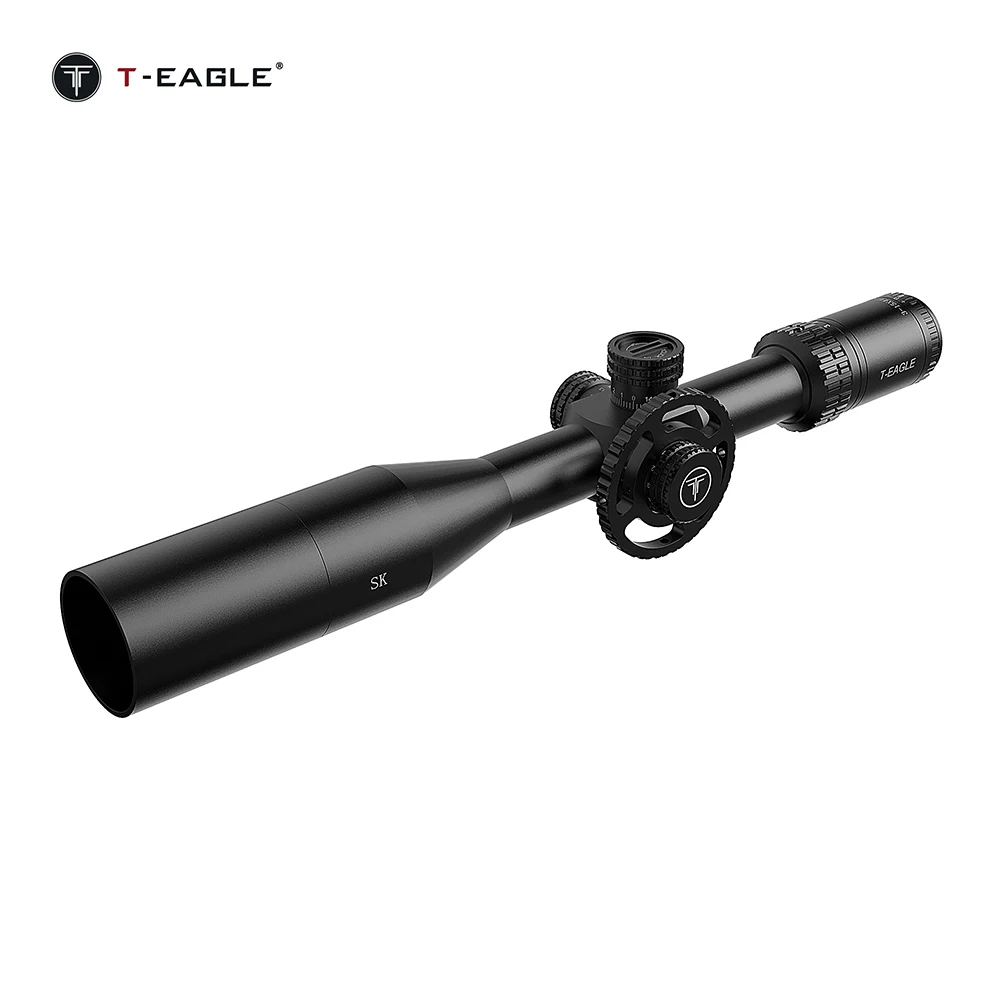 T-Eagle SK visor de rifle táctico FFP con retícula grabada IR
