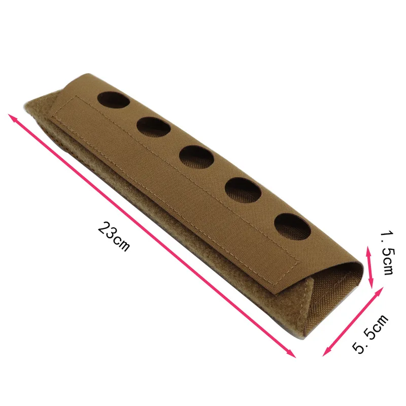 Funda táctica con colores y acabado militar