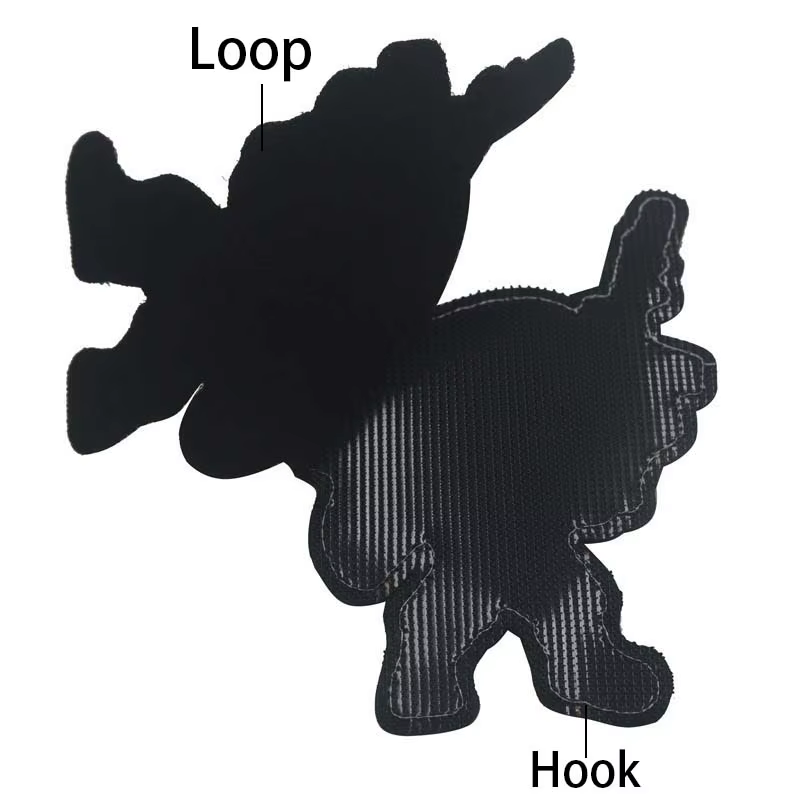 Parche animal táctico con velcro – Oso, Tigre, Lobo y Tiburón - imagen 3