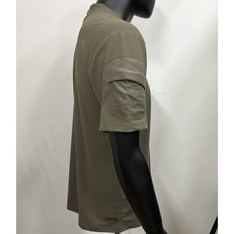 VS Top Camiseta táctica secado rápido manga corta cuello V