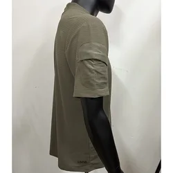 VS Top Camiseta táctica secado rápido manga corta cuello V