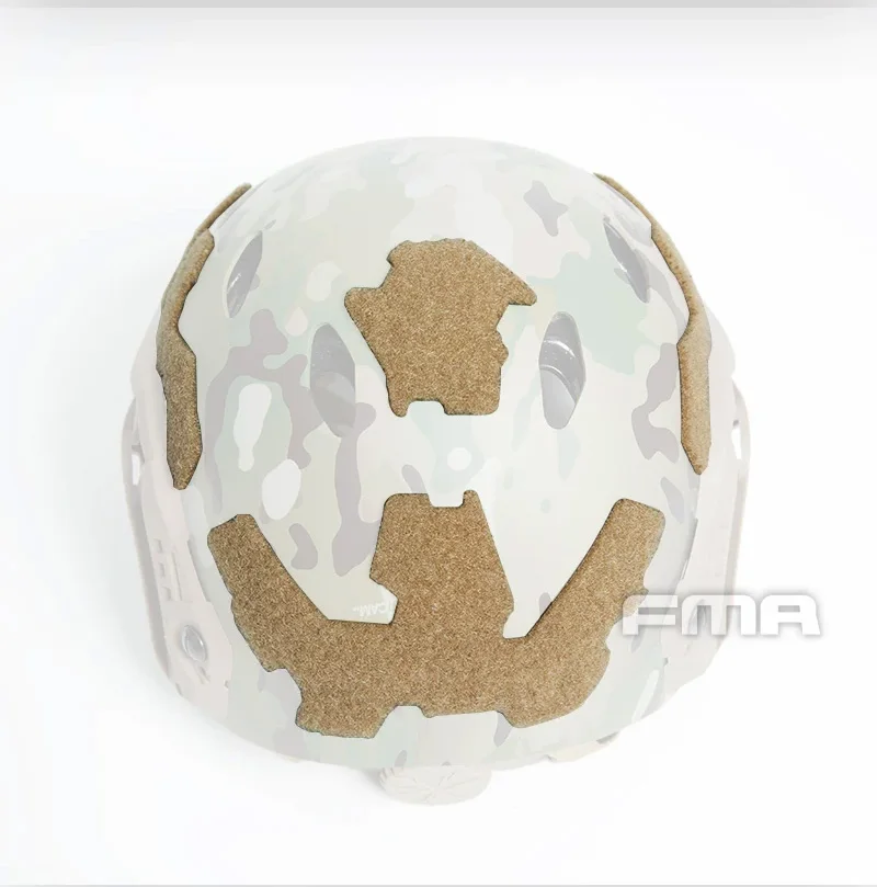 Panel de velcro casco FTHS para montar luces de supervivencia - imagen 5