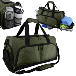 Bolsa táctica resistente con compartimentos y bolsa impermeable