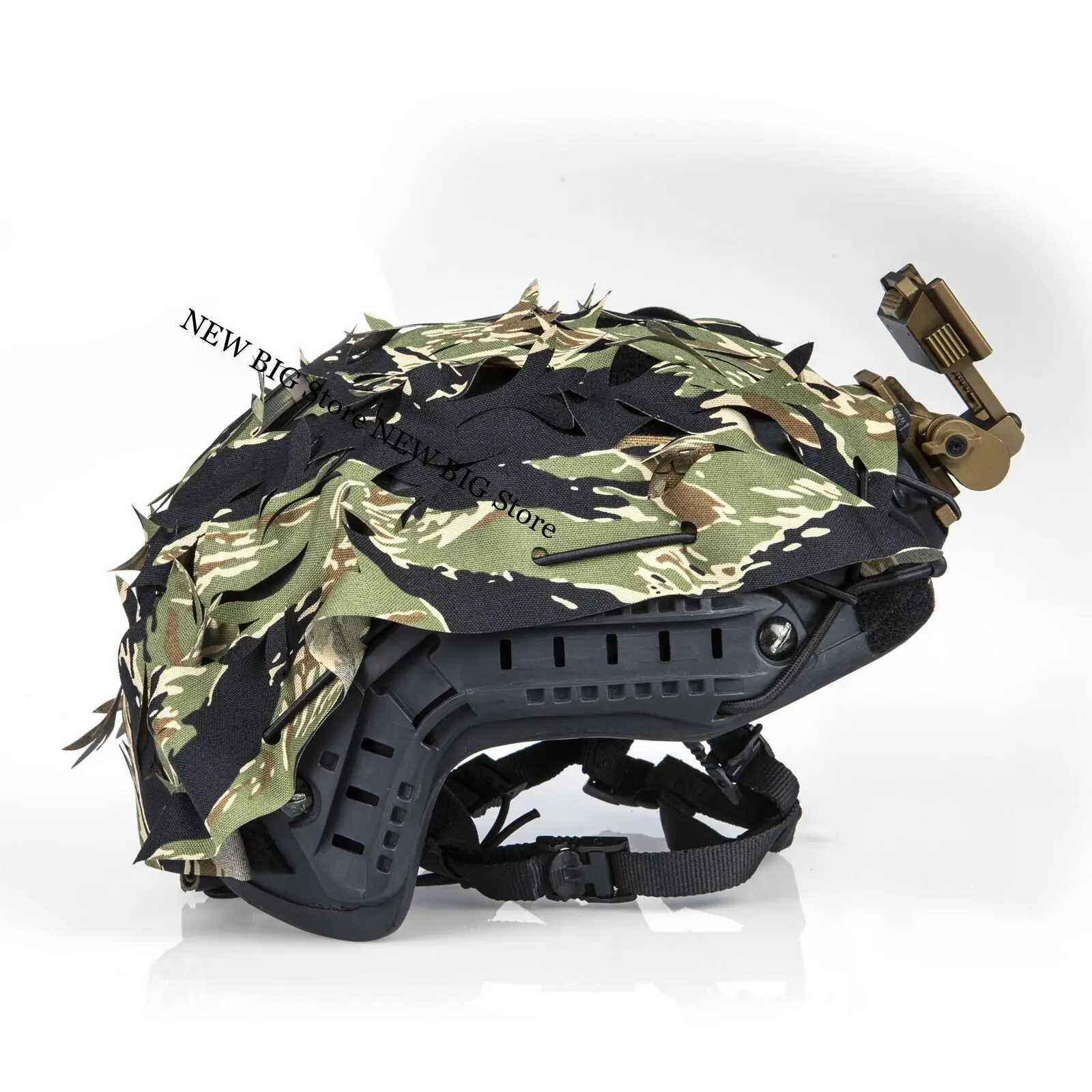 Funda casco táctica camuflaje 3D universal para airsoft y paintball - imagen 2