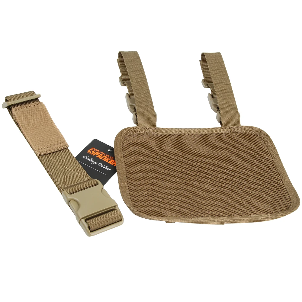 Panel de pierna MOLLE táctico – Portarevistas para muslo - imagen 4