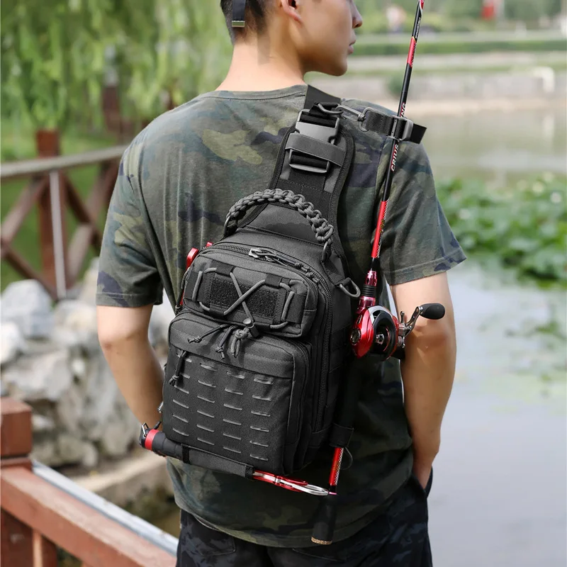 Bolsa táctica de pecho modular para camping y outdoor - imagen 4