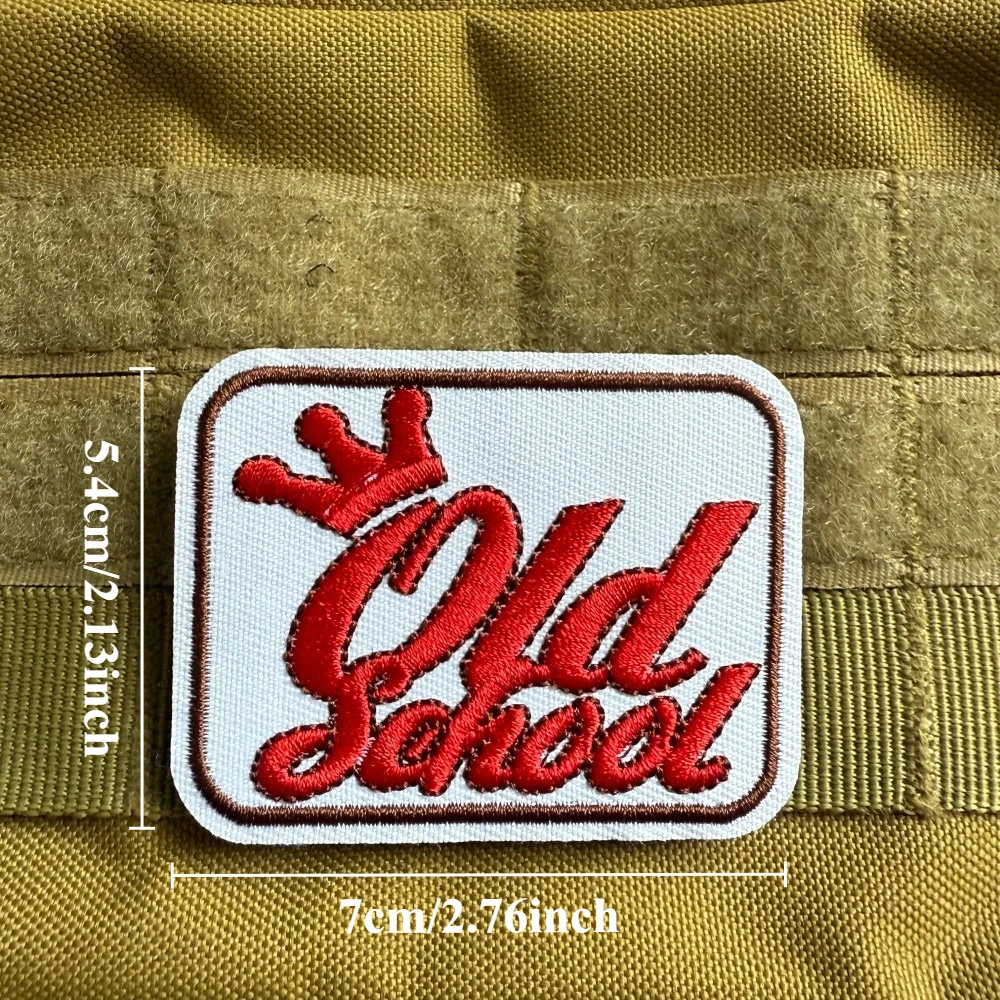 Parche Táctico Bordado Vintage con Velcro – Insignia Militar - imagen 5
