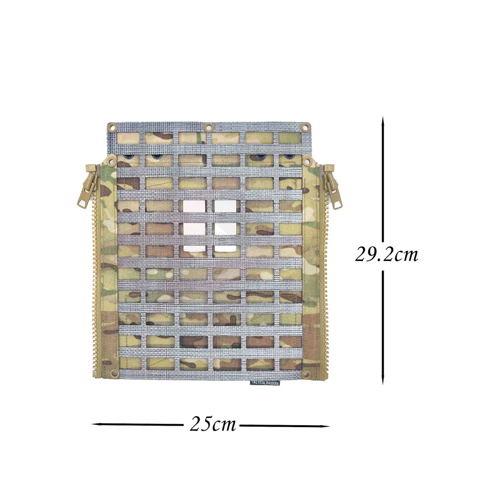 LV119 Panel trasero SS TEGRI S Placa de expansión MOLLE dedicada - imagen 4