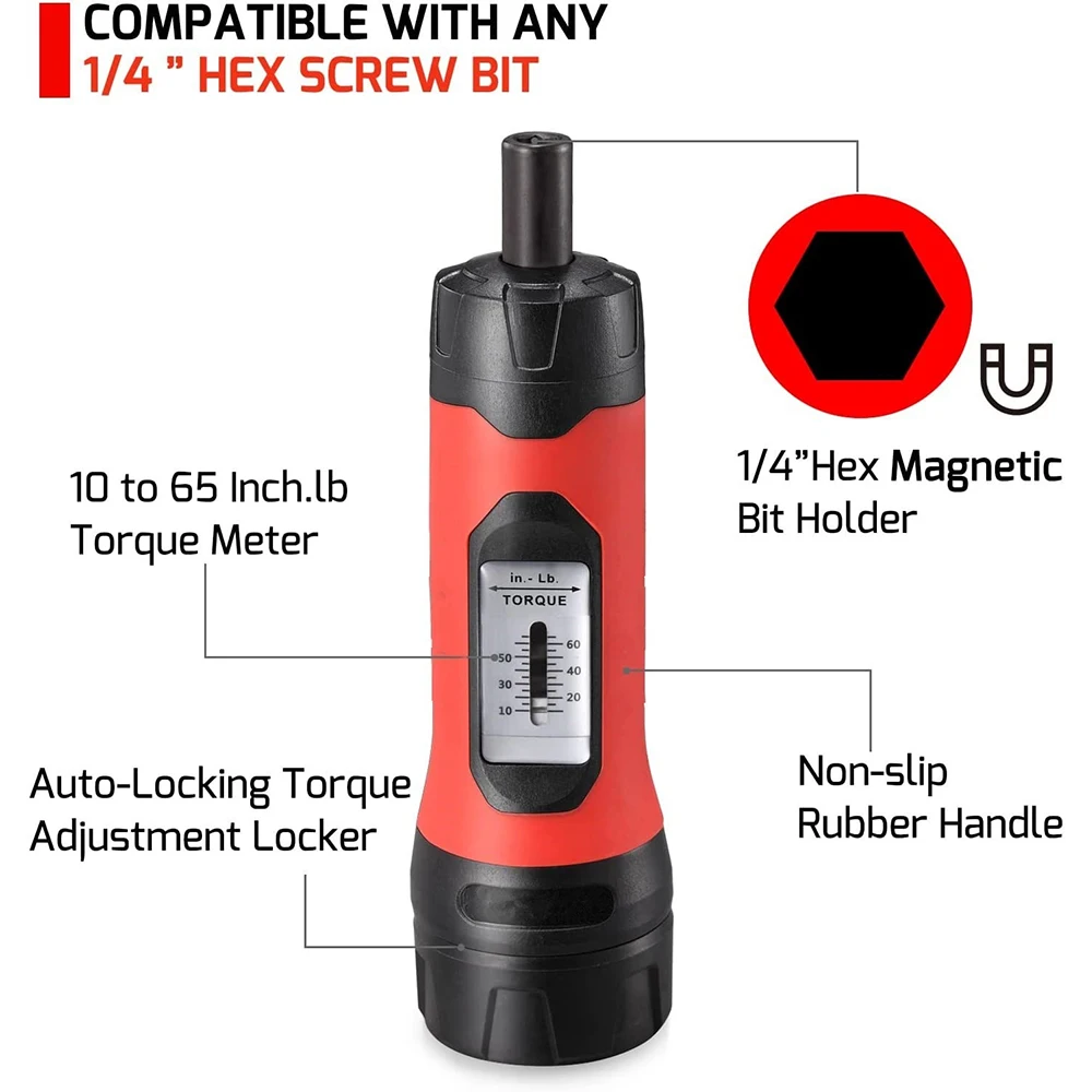 Destornillador táctico Airsoft – Ajuste precisión 10-60 lbs - imagen 5