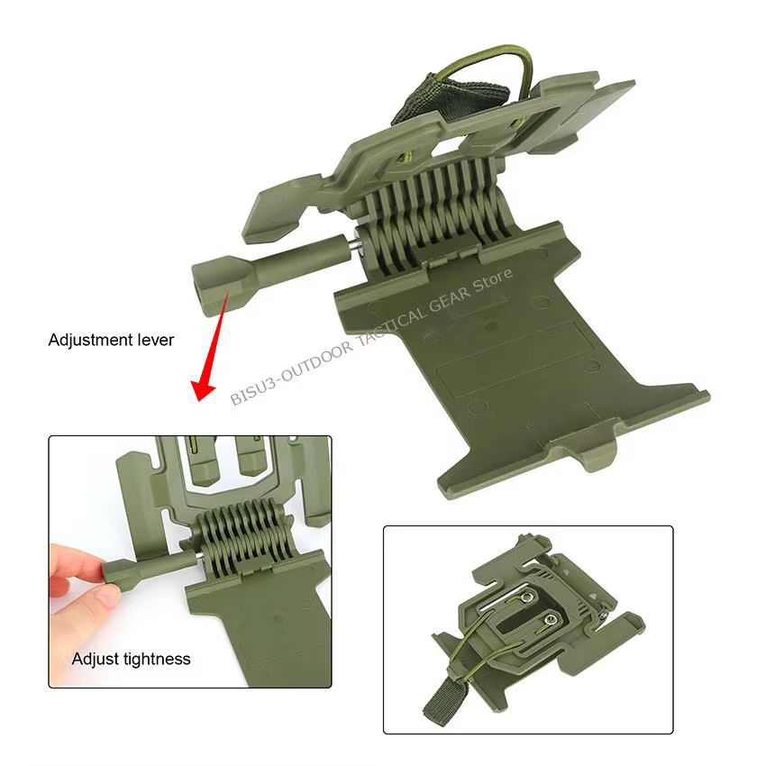 Soporte táctico para teléfono plegable con sujeción al pecho - imagen 5