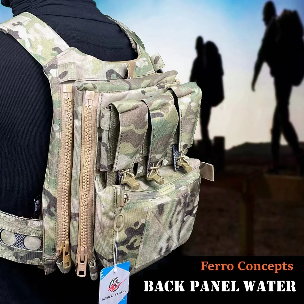 Bolsa de agua integrada y compartimentos de almacenamiento