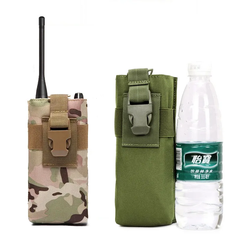 Bolsa táctica MOLLE multifuncional para radio botella de agua EDC viaje - imagen 2