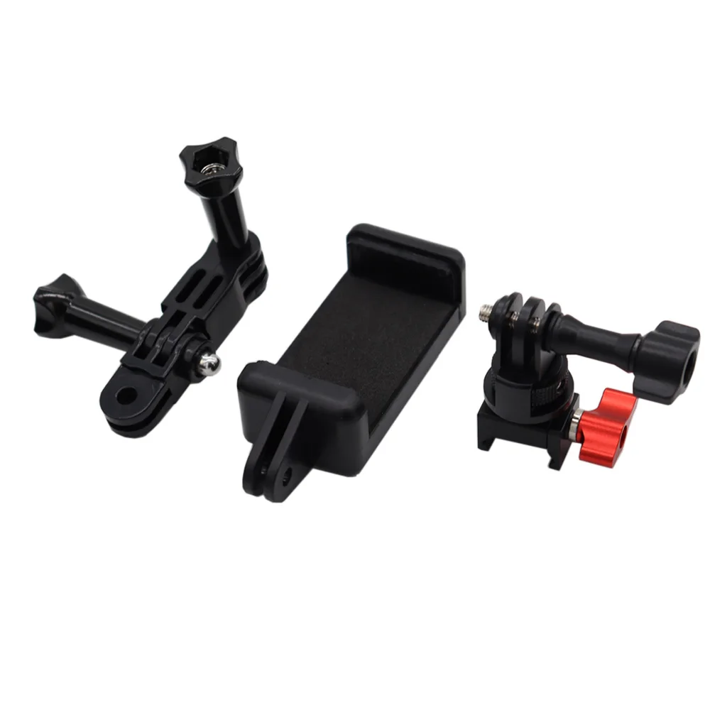 Soporte táctico teléfono con riel Picatinny para GoPro y cámaras - imagen 2