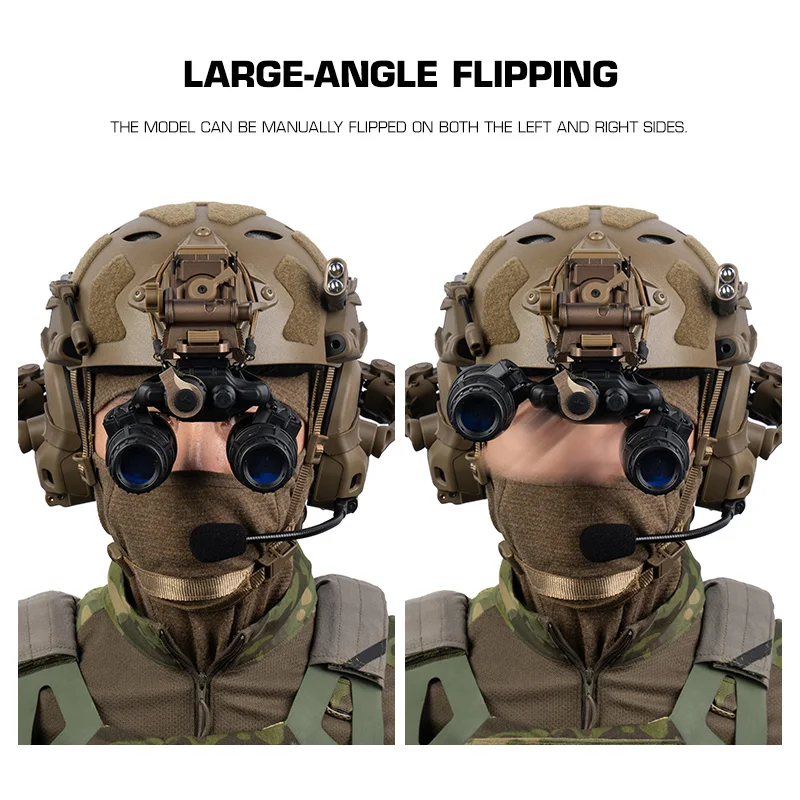 D*TNVS NVG WILCOX G19 para Casco FAST, Réplica sin Función - imagen 5