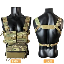 EmersonGear MK4 chaleco táctico multifunción SS nailon 500D con expansión Bellyband