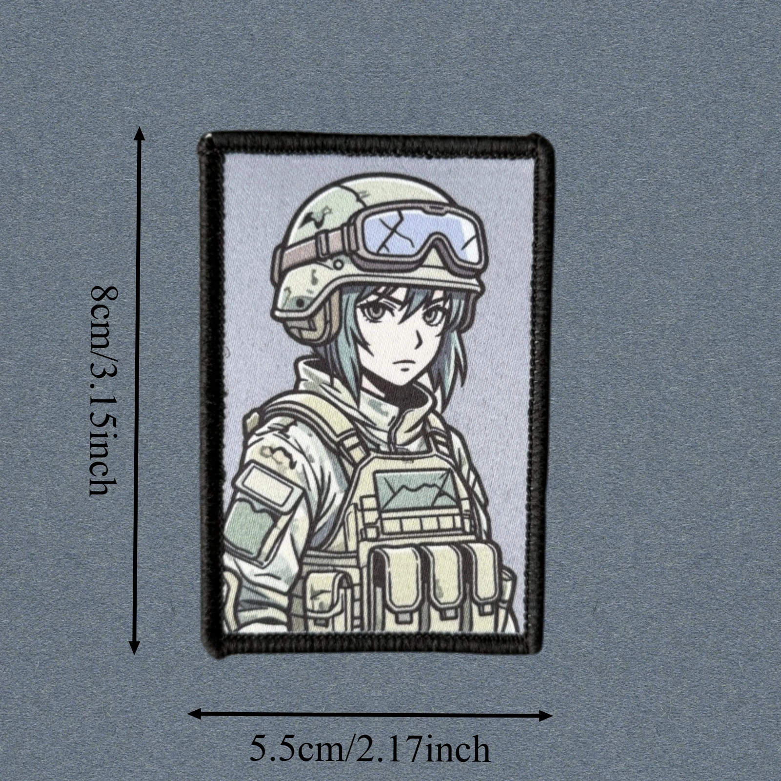Insignia táctica visión nocturna con diseño – Patches velcro para chalecos - imagen 5