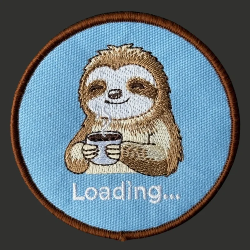 Sloth Tactics Parche moral táctico gancho y bucle para mochila