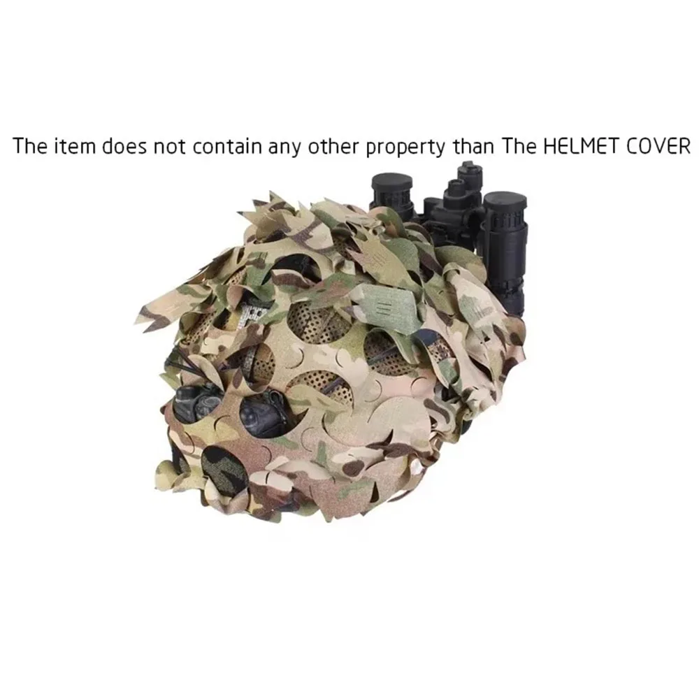 PEW Tactical Predator funda ghillie para casco camuflaje airsoft - imagen 5