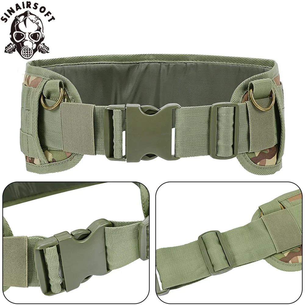SINAIRSOFT Cinturón táctico MOLLE de poliéster Oxford multifunción - imagen 4