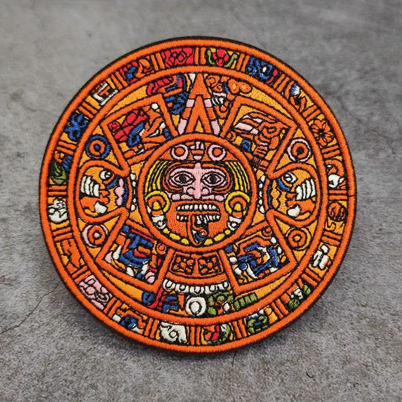 Detalle del bordado y textura