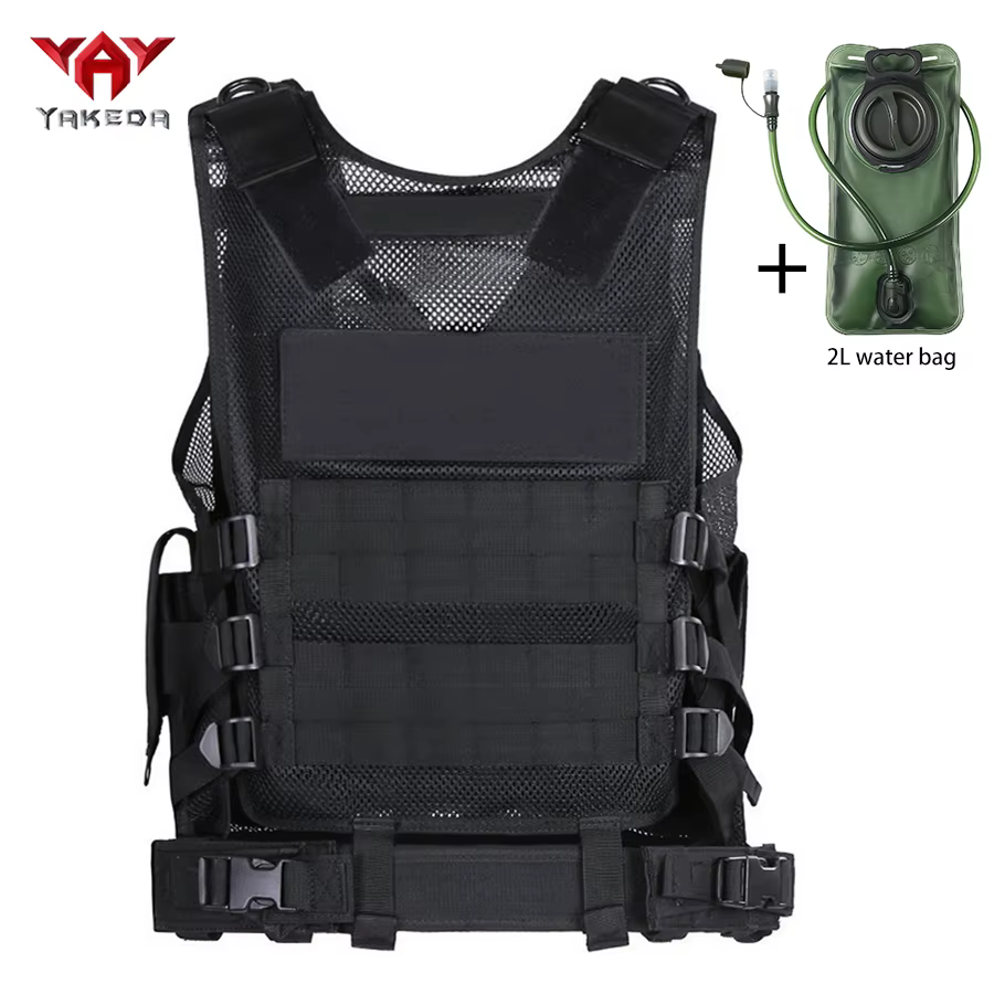 Chaleco táctico MOLLE ajustable con cinturón desmontable - imagen 4