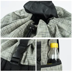 Mochila de senderismo plegable para hombre, ligera y practica trekking