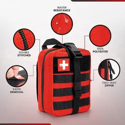 Bolsa MOLLE EMT táctica de primeros auxilios emergencia