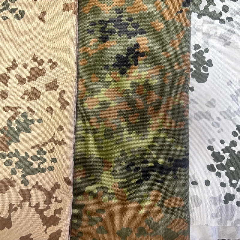 Tela Nylon 500D Flecktarn Impermeable – Chalecos y Bolsos Tácticos - imagen 2