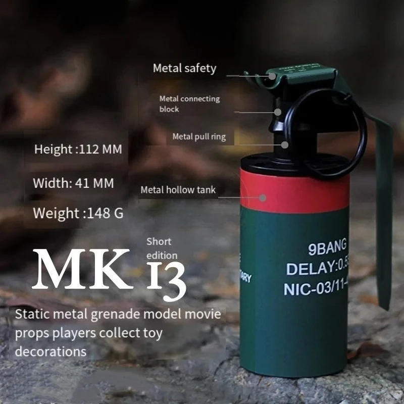MK13 réplica versión corta – ayuda de metal para utilería - imagen 2