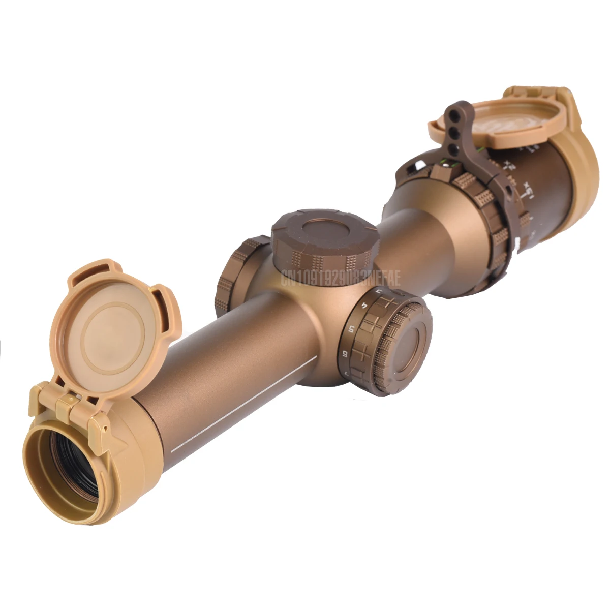 TA*GO Mira telescópica táctica retícula iluminada FFP SFP cantilever - imagen 2