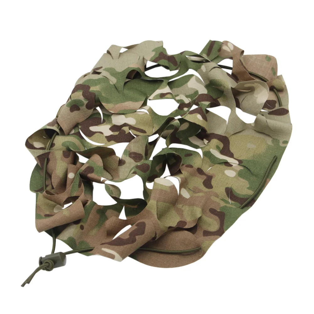 Funda táctica VULPO para casco rápido camuflaje 3D airsoft y caza - imagen 2