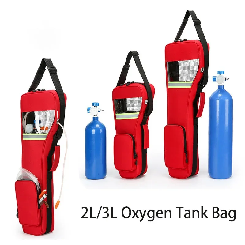 Bolsa hombro para bombona oxígeno Oxford, correa ajustable - imagen 3