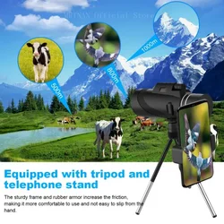 Monocular prisma BAK4 para observación de aves y caza