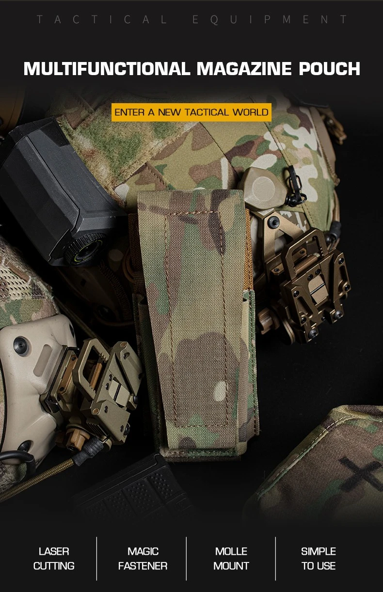 Bolsa táctica ligera con sistema MOLLE