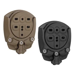 Adaptador giratorio 360° para funda táctica de caza y airsoft