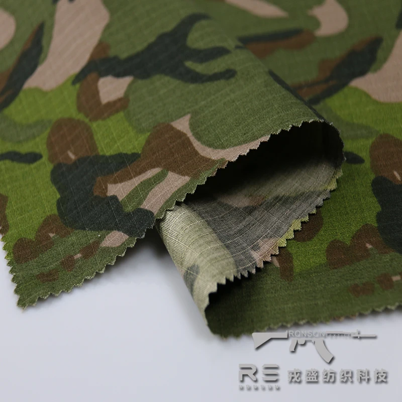 Tela táctica Ripstop camuflaje tipo camo para uniformes - imagen 2