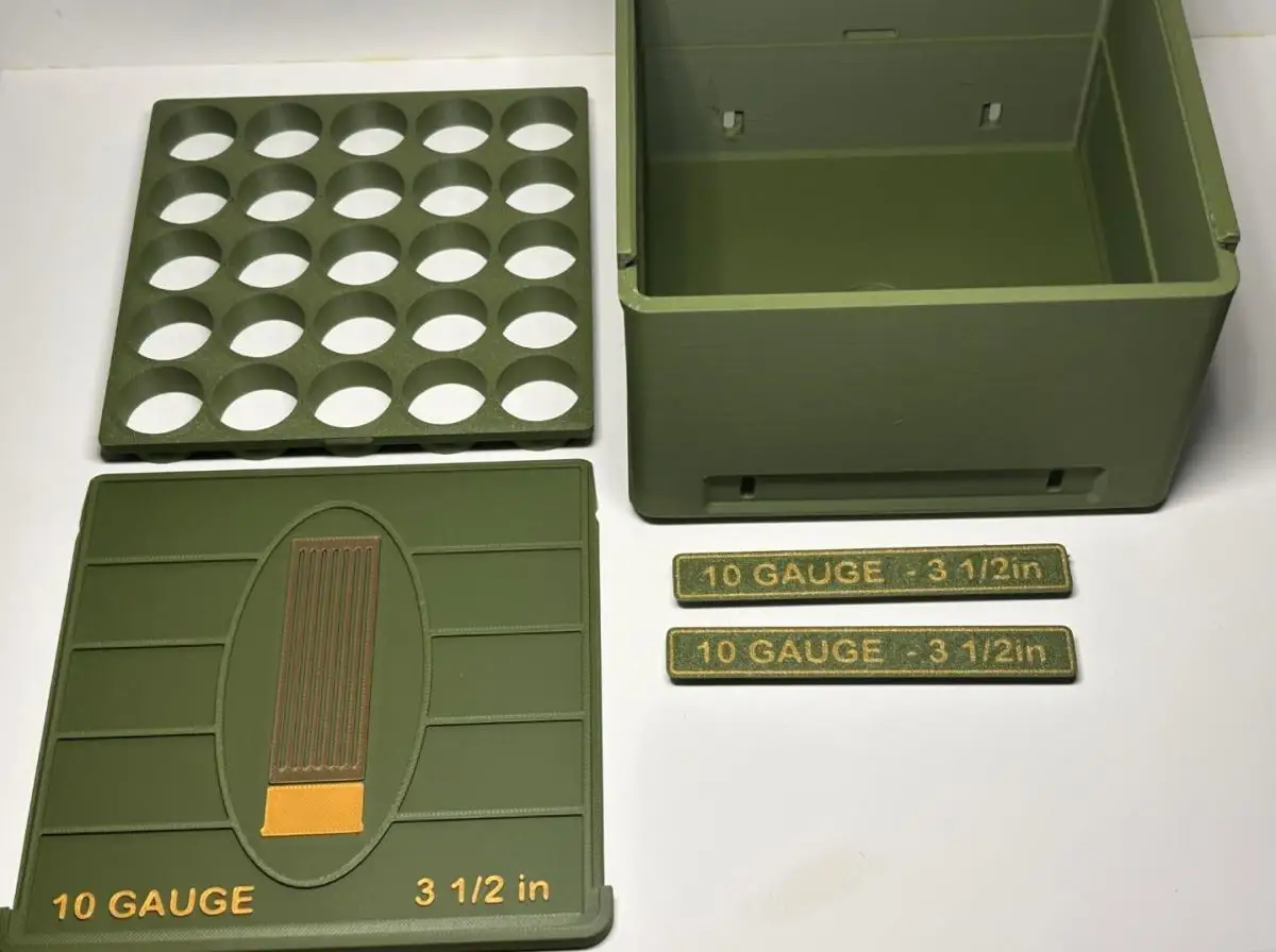 Caja de munición táctica impresa tridimensional para escopeta - imagen 5