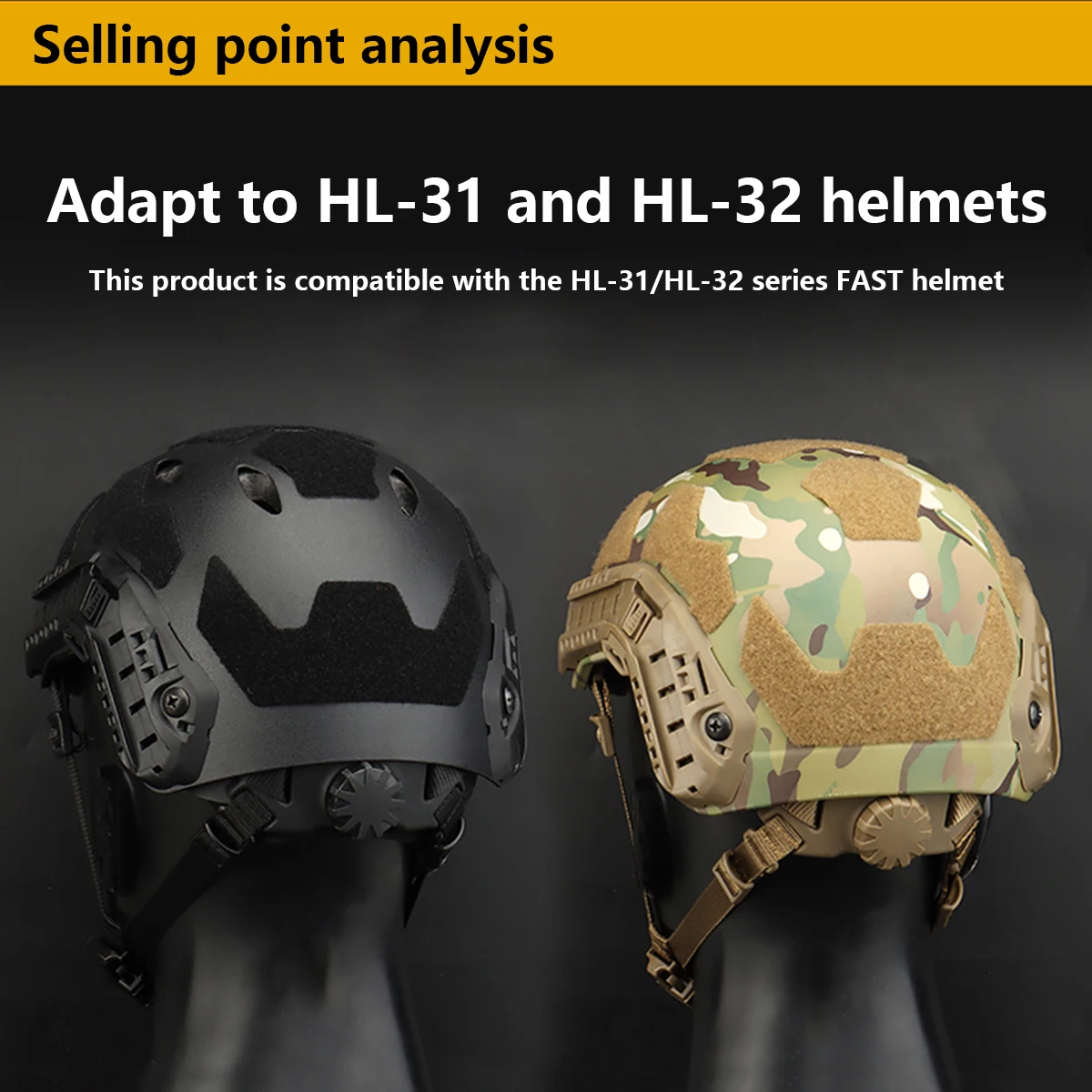 Suspensión de casco FAST HL-31/HL-32 con ajuste rápido y bloqueo - imagen 5