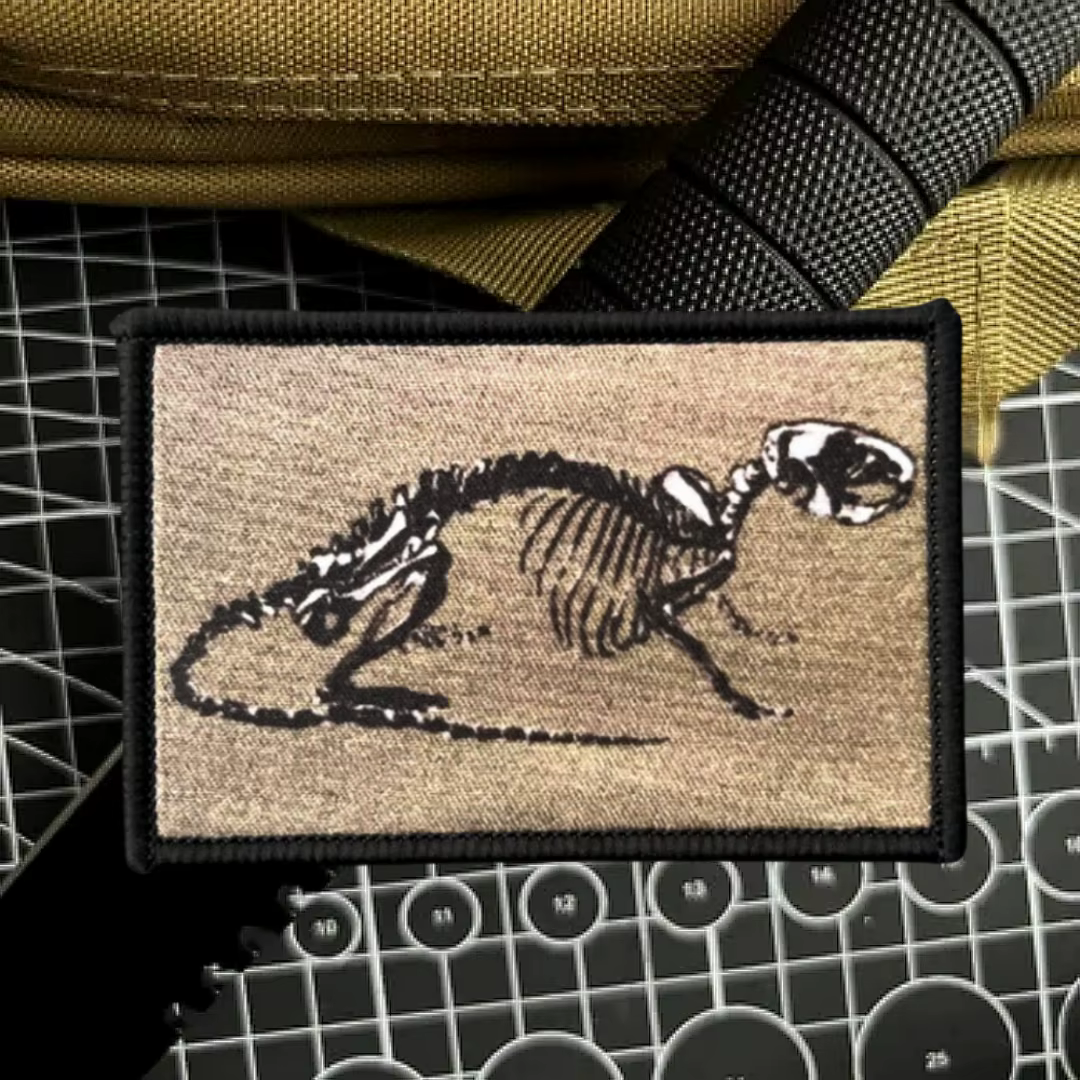 Parche gancho bucle esqueleto de tigre – Insignia táctica militar - imagen 5