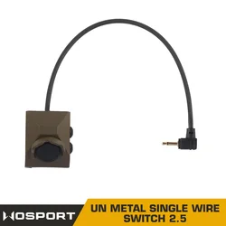 Interruptor de cable único para láser PEQ con riel Picatinny